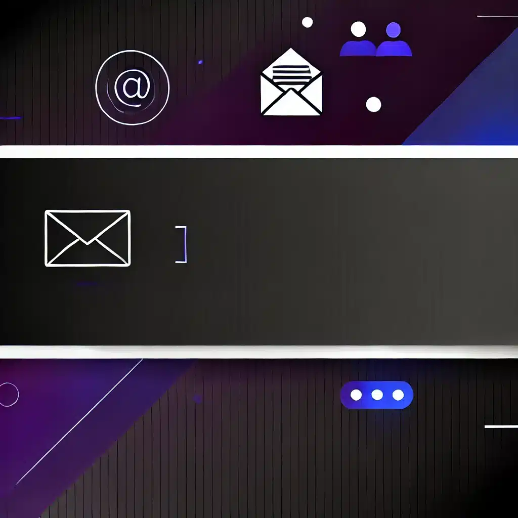 Contact 1 Bannière élégante et professionnelle représentant des icônes de communication, adaptée à une page de contact pour un site de gamification.